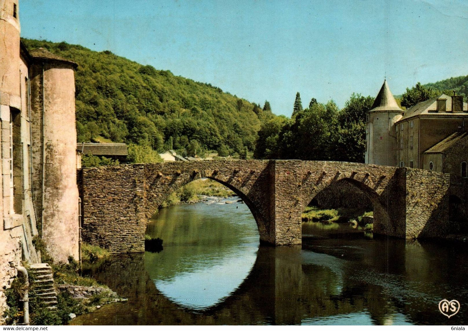 BRASSAC Le Vieux Pont Et Les Rives De L'Agout     ( Recto-verso) 81 Tarn - Brassac