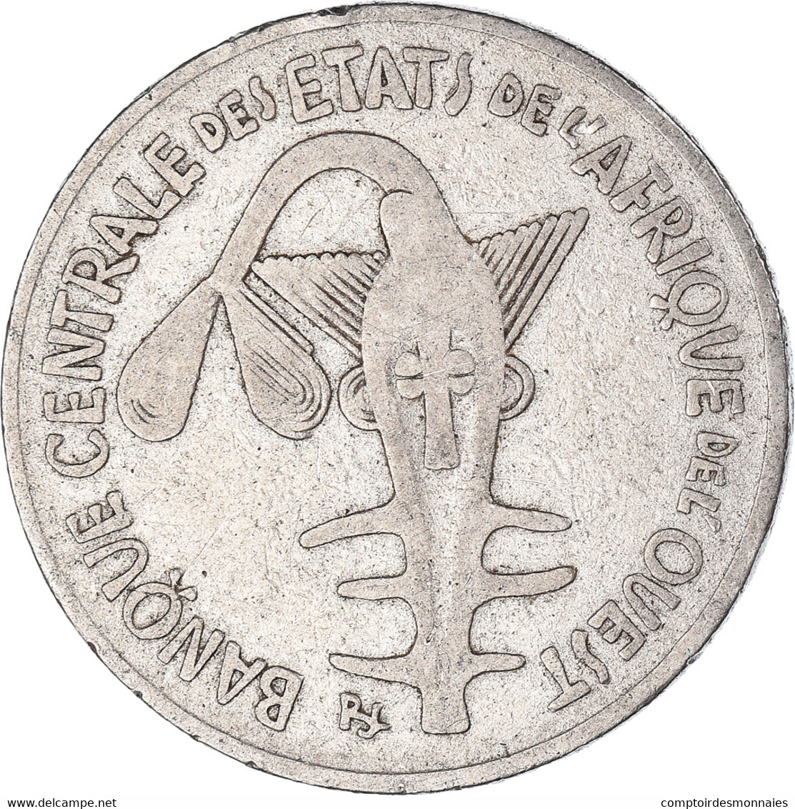 Monnaie, Afrique De L'Ouest, 100 Francs, 1976 - Côte-d'Ivoire