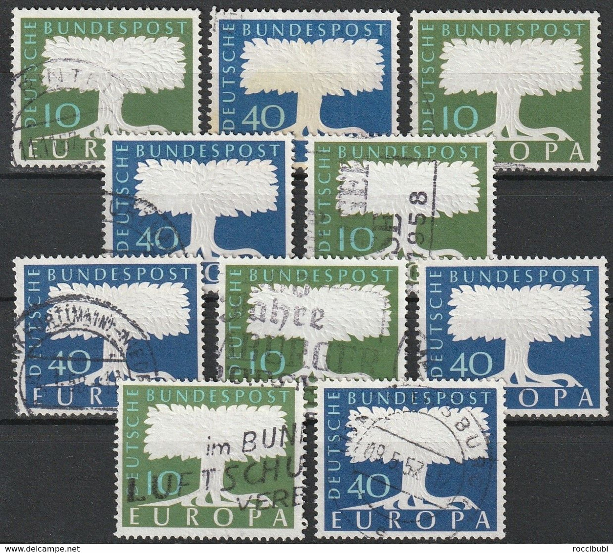 BRD 1957 O (5x) - 1957