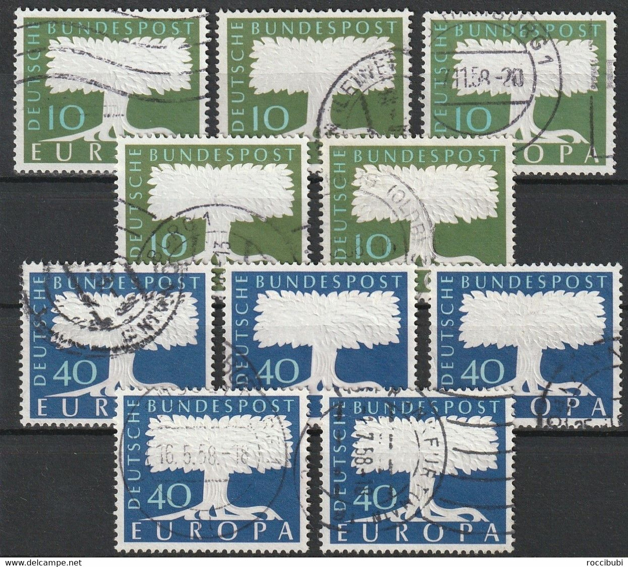 BRD 1957 O (5x) - 1957