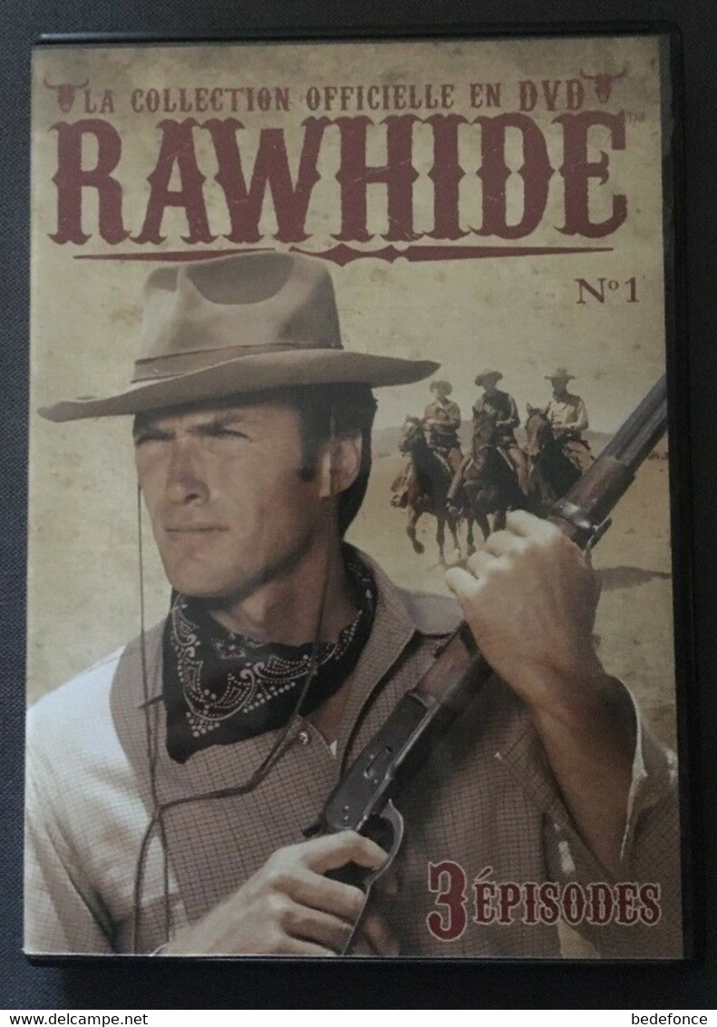 DVD - Rawhide - Volume 1 - épisode 1 à 3 - Avec Clint Eastwood - TV Shows & Series