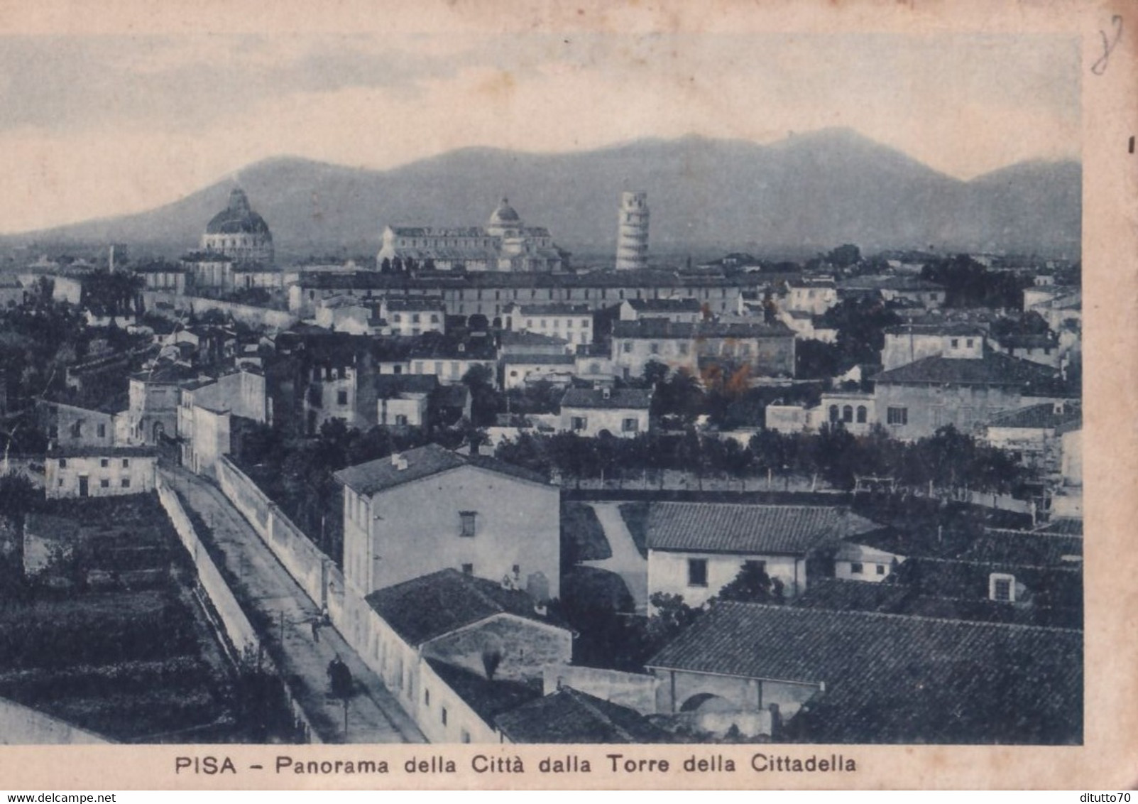 Pisa - Panorama Della Città Dalla Torre Della Cittadella - Formato Piccolo Non Viaggiata – FE170 - Pisa