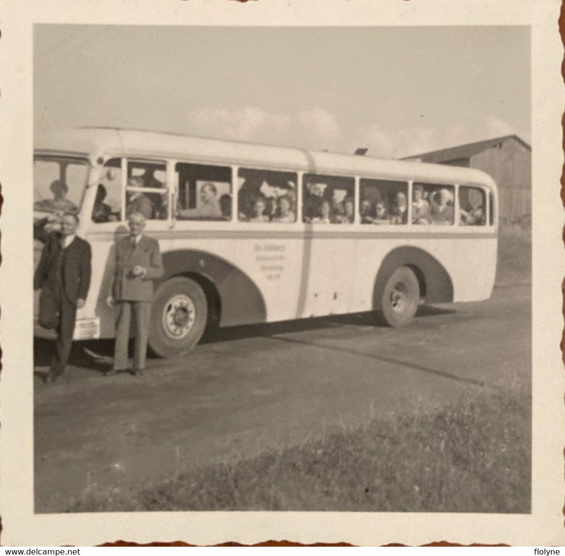 Automobile - Photo Ancienne - Bus Autobus De Marque ? - Car Autocar - Buses & Coaches