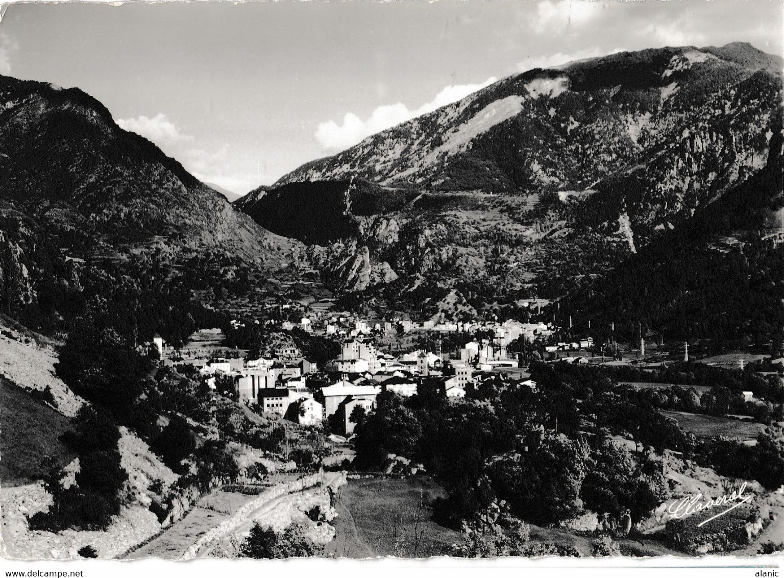 Andorre Français SUR CARTE POSTALE  N°157 - Lettres & Documents