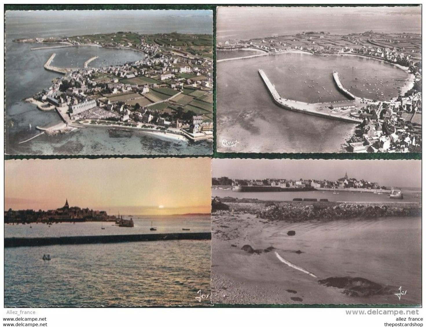 4 QUATRE FOUR CARTES DE ROSCOFF VOIR SCAN.. (LOT 42) - Roscoff