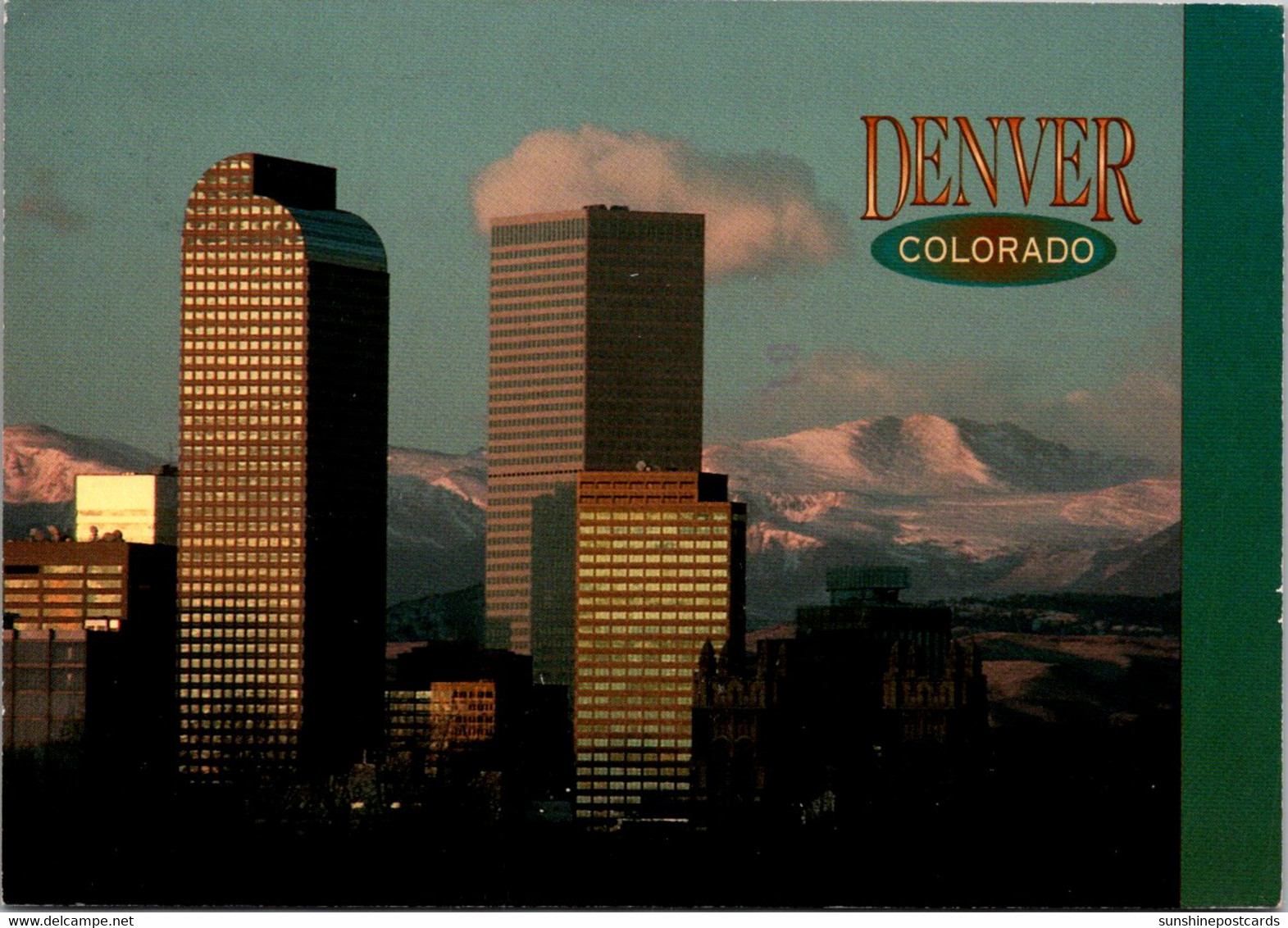 Colorado Denver Skyline 1996 - Denver