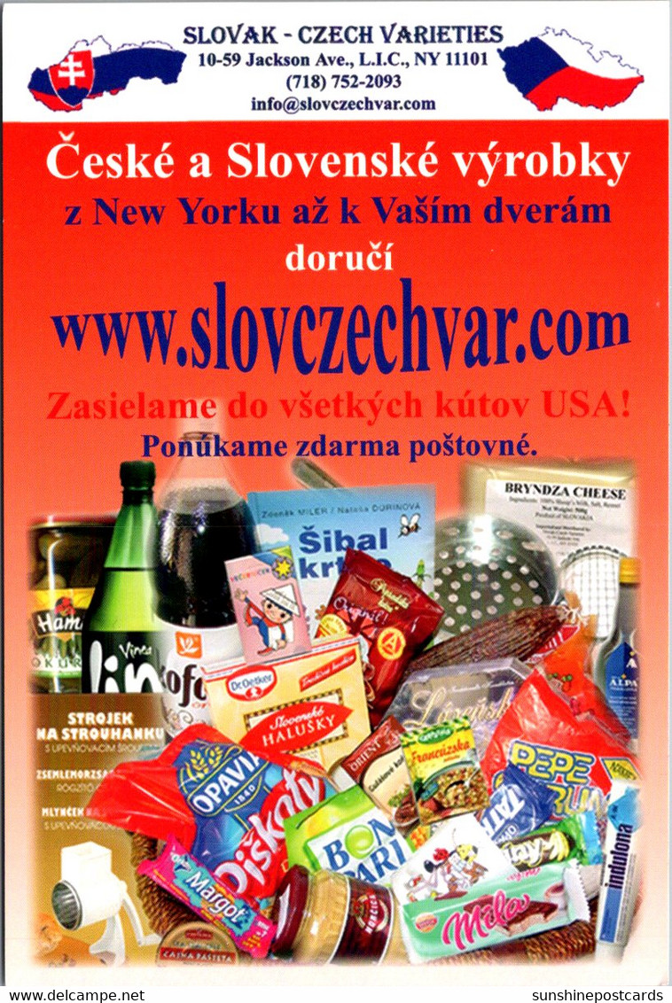 New York Long Island Slovak-Czech Variety Store - Long Island
