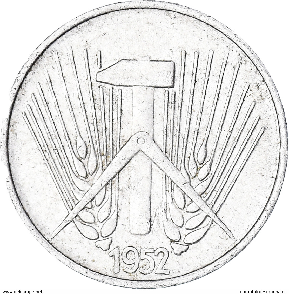 Monnaie, République Démocratique Allemande, 1 Pfennig, 1952 - 1 Pfennig