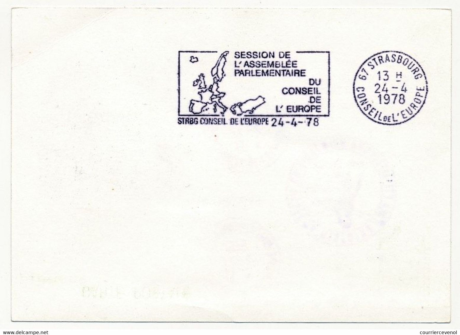 Entier Repiqué - 0,80 Sabine - Musée D'Histoire Des PTT RIQUEWIHR + Conseil De L'Europe - 1978 - - Overprinter Postcards (before 1995)