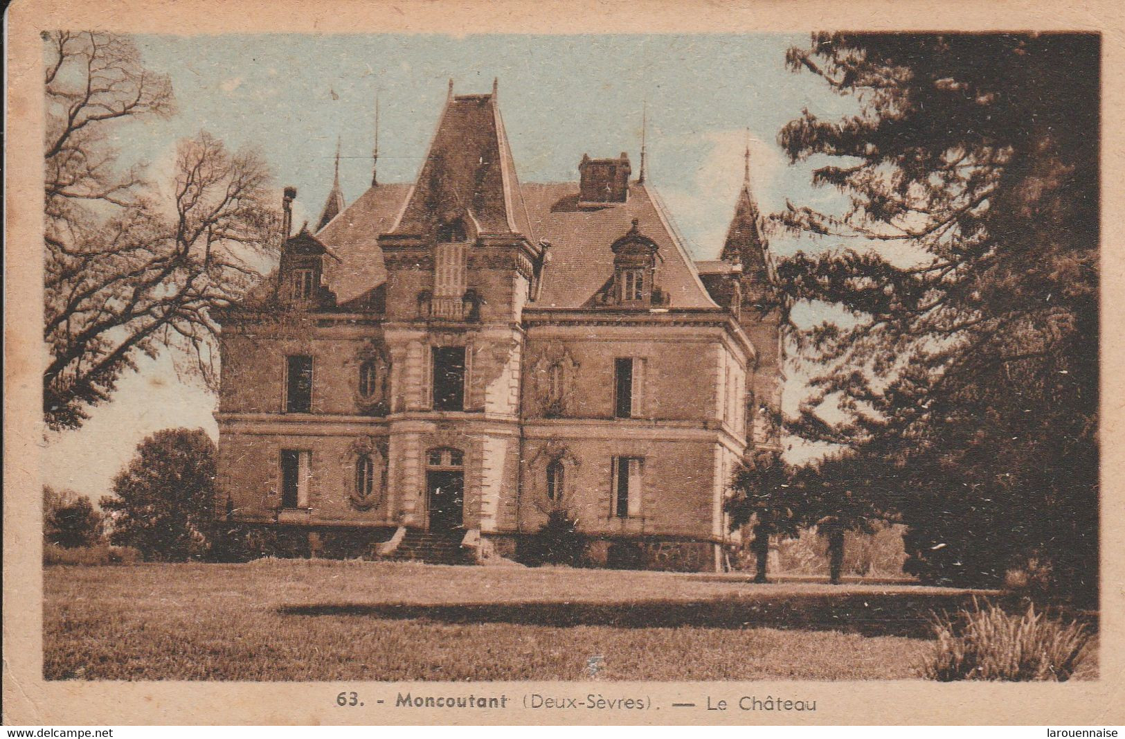 79 - MONTCOUTANT - Le Château - Moncoutant