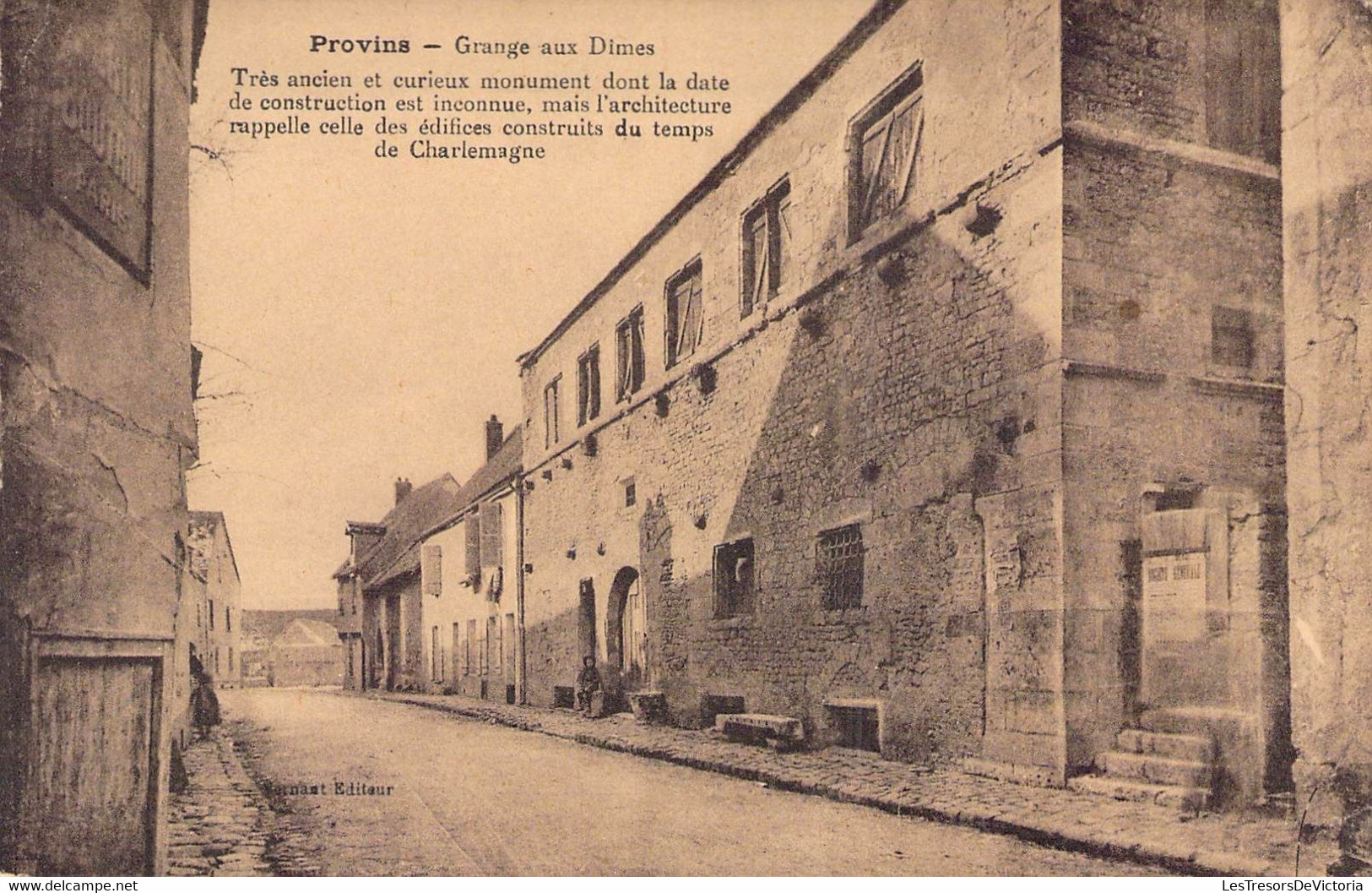 CPA - 77 - PROVINS Grange Aux Dimes - Charlemagne - Provins