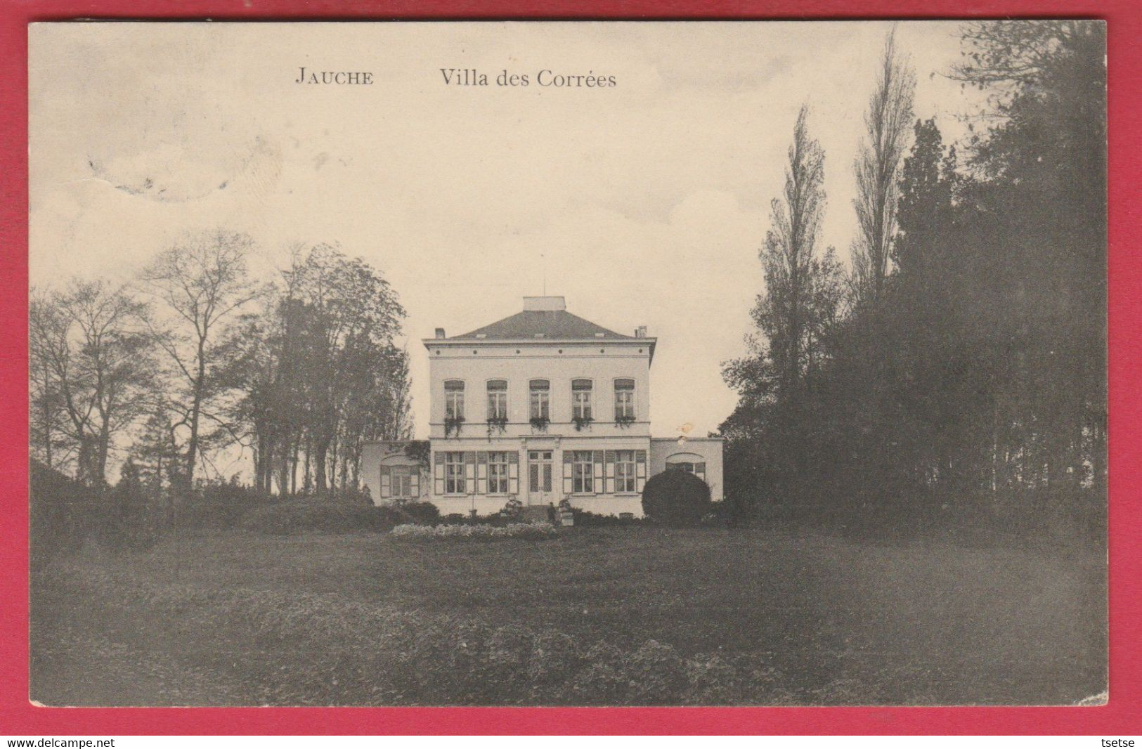 Jauche - Villa Des Corrèes - 1911  ( Voir Verso ) - Orp-Jauche