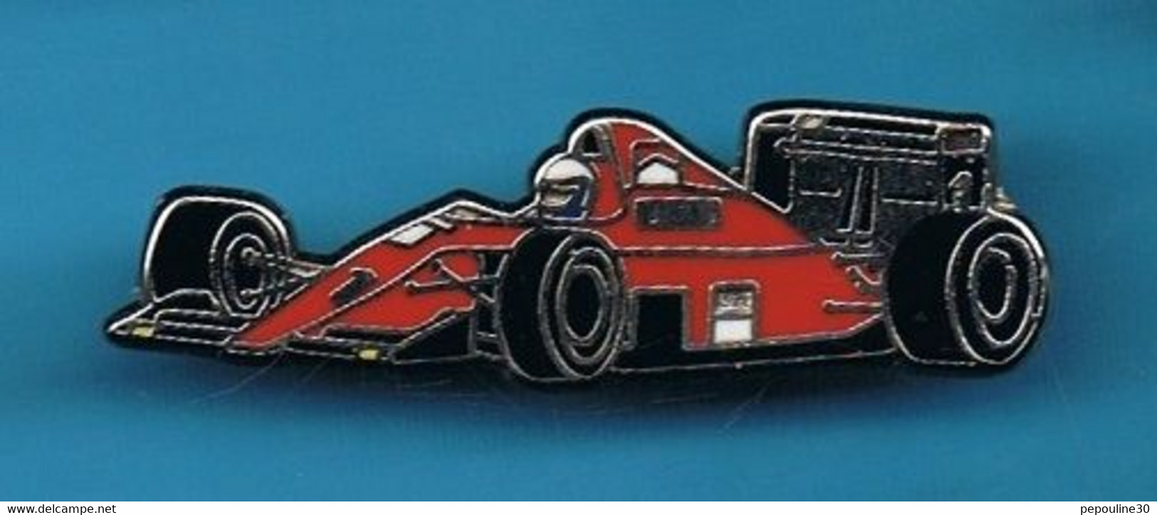 1 PIN'S //   ** F1 SAISON 1990 / FERRARI F1-90 / ALAIN PROST ** . (Locomobile 94) - Ferrari