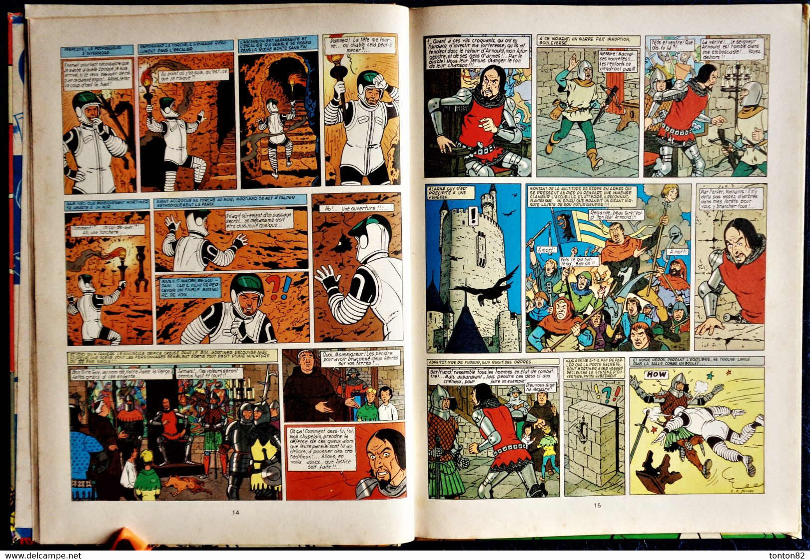 Edgar. P. Jacobs - Le piège diabolique - Éditions DARGAUD - ( 1972 ) .