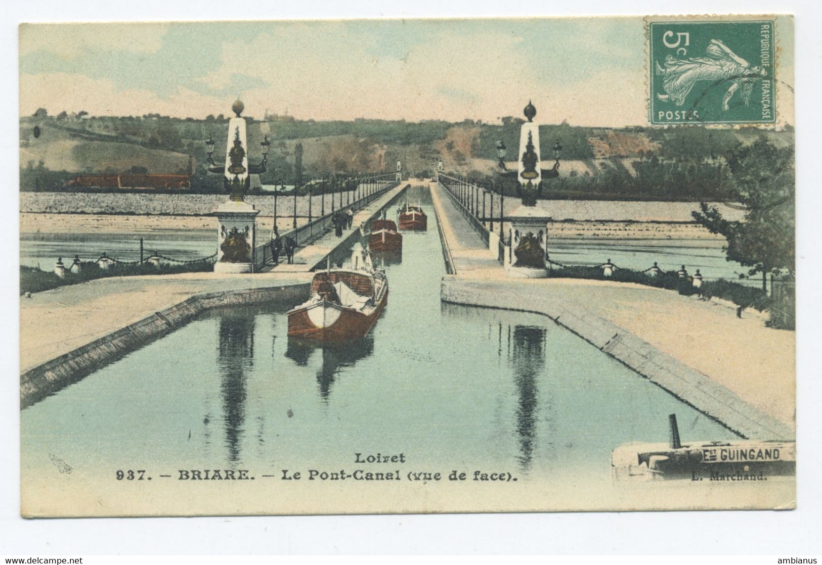 CPA BRIARE - Pont Canal - Briare