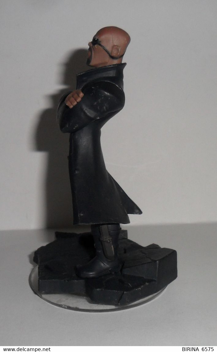 MARVEL. A FIGURINE. Character. COMICS. NICK FURY. 10.5 Cm. - 3-90-i - Marvel Heroes