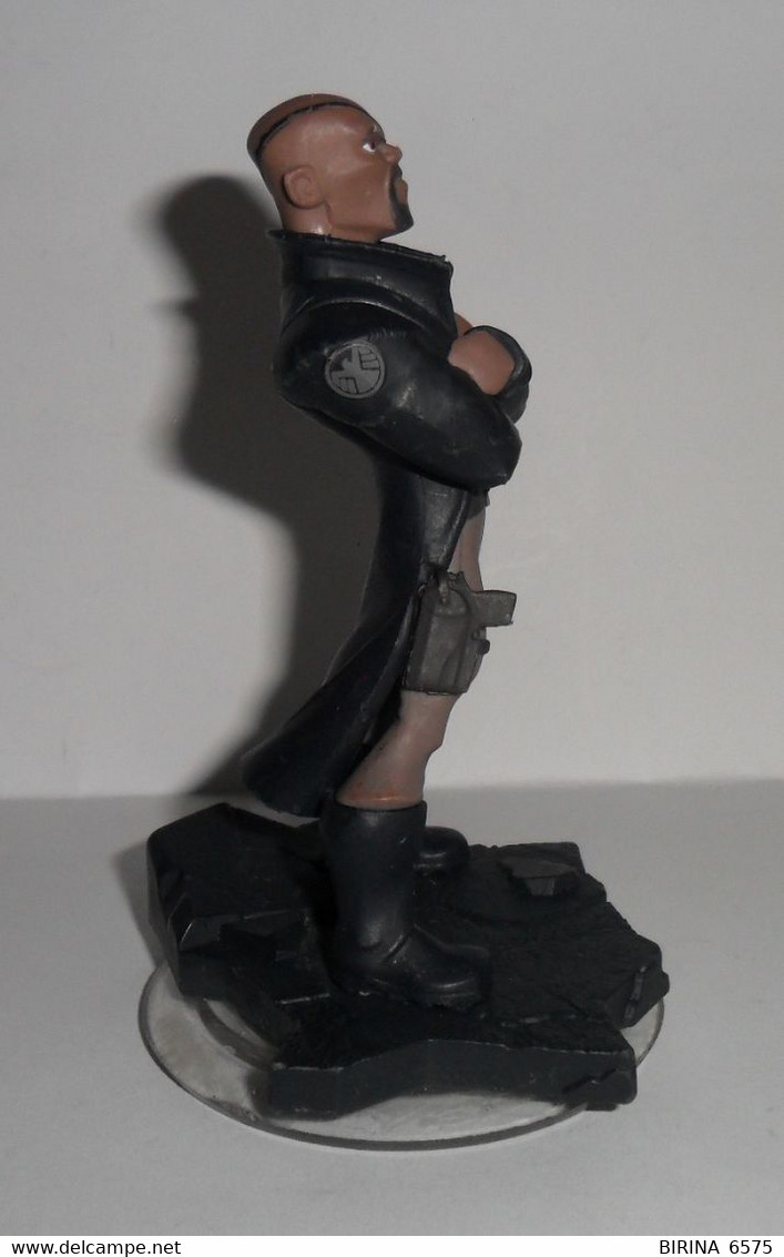 MARVEL. A FIGURINE. Character. COMICS. NICK FURY. 10.5 Cm. - 3-90-i - Marvel Heroes