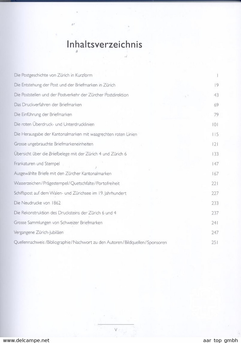 Schweiz, Die Zürcher Kantonalmarken Jean-Pierre Und Colin Michael Senn 2017, 258 Seiten Hardcover, 1250 Gr. - Handbooks