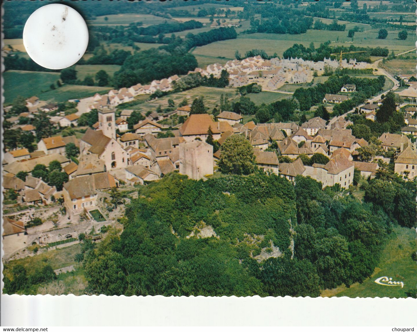 38 -  Carte Postale Semi Moderne De MORESTEL   Vue Aérienne - Morestel