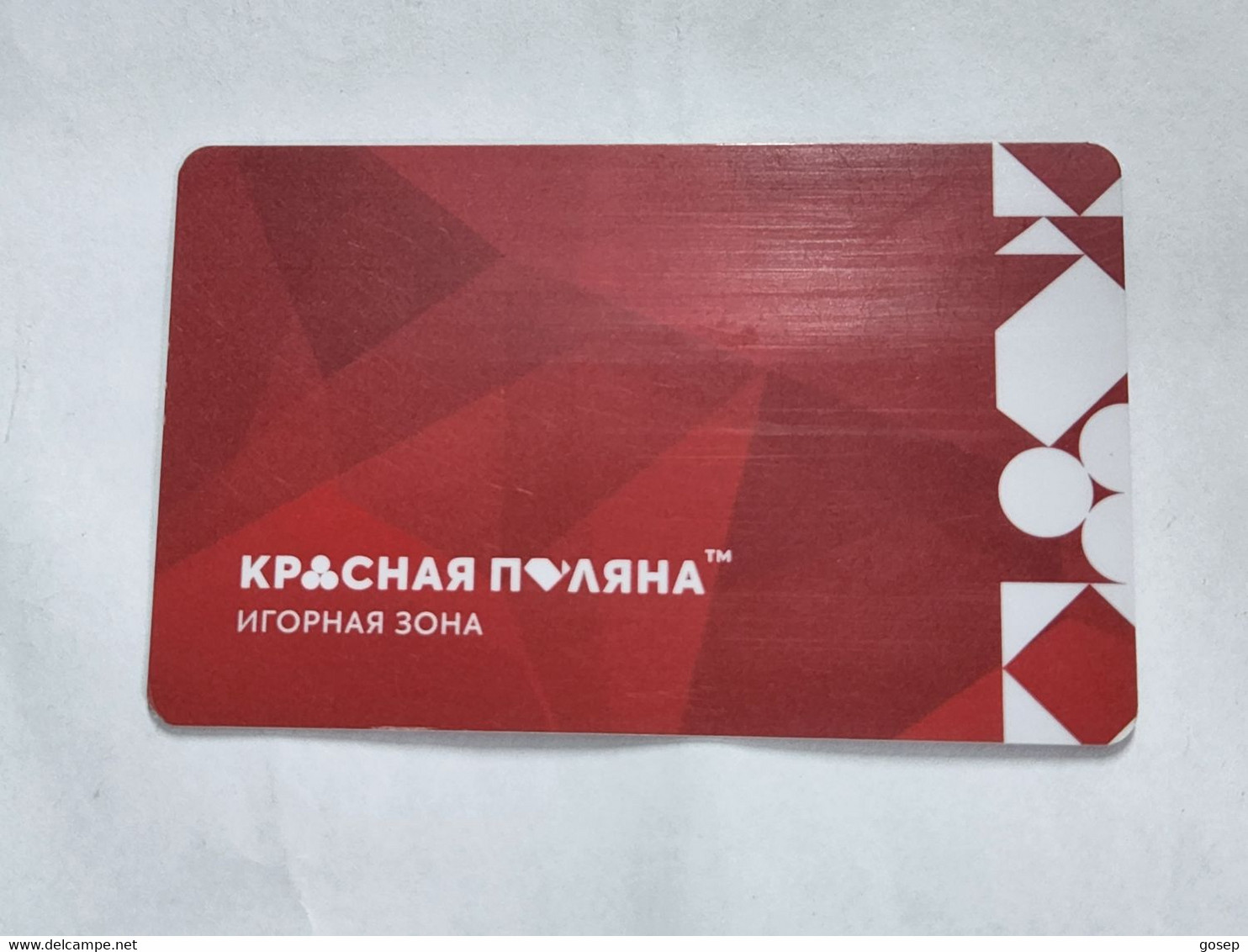 RUSSIA-casino-MERANG-(274332)-(?)-used Card+1card,prepiad Free - Casinokaarten