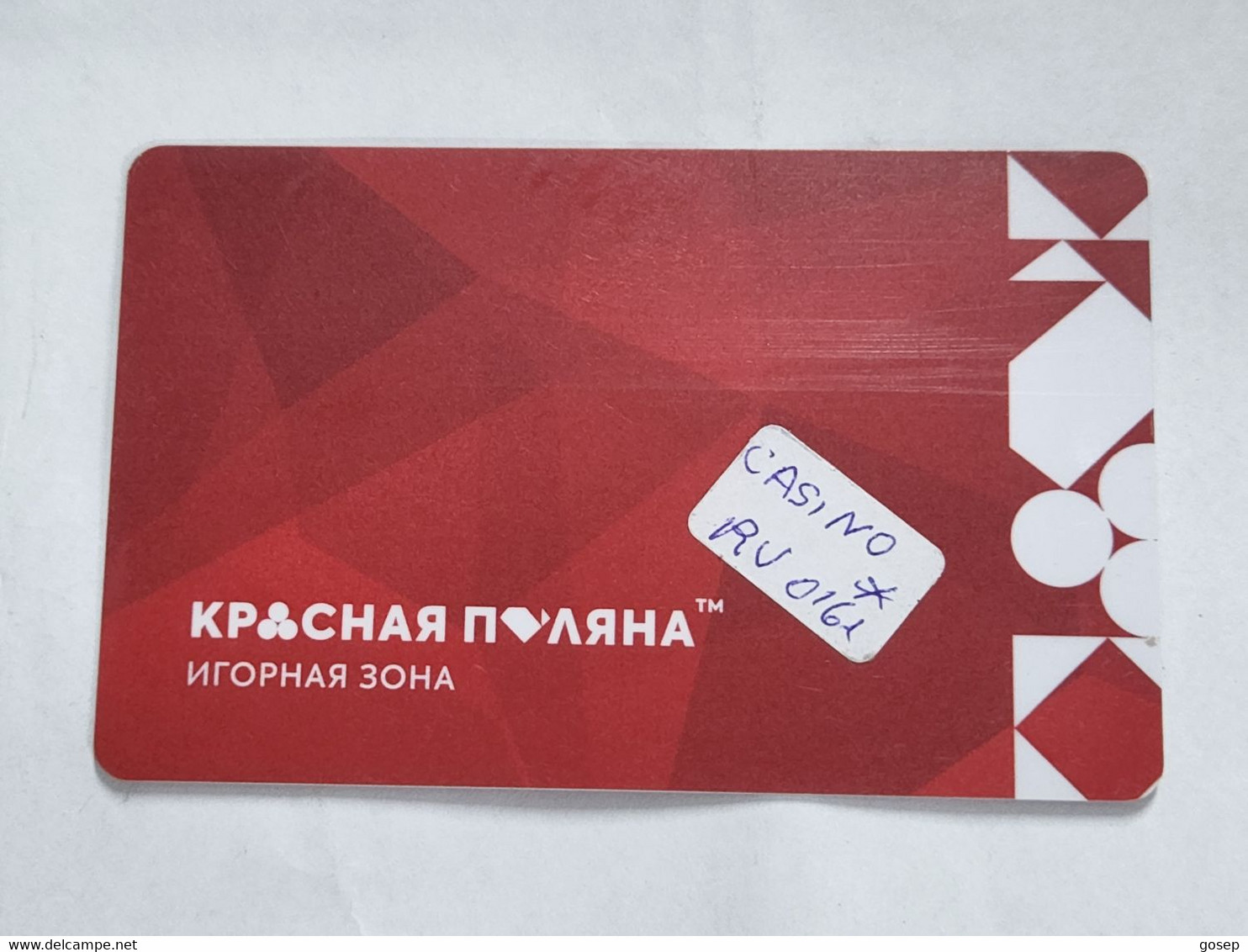 RUSSIA-casino-MERANG-(not Number Out Side)-(?)-used Card+1card,prepiad Free - Tarjetas De Casino