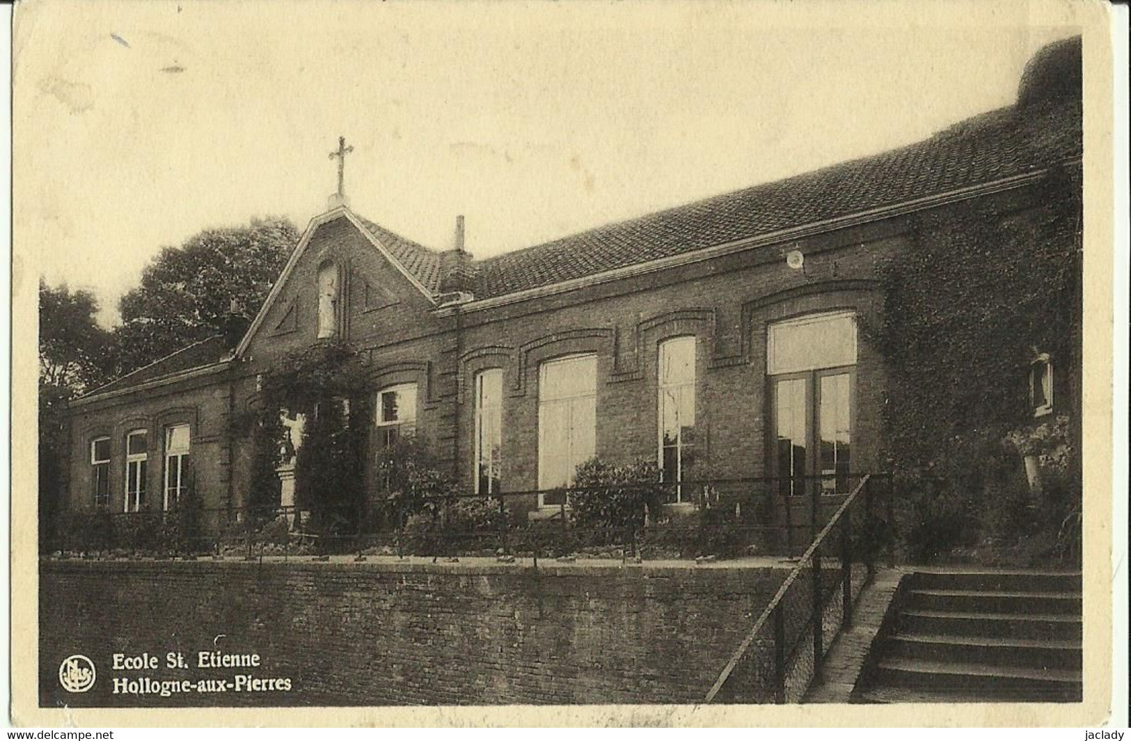 Hollogne-aux-Pierres : Ecole St-Etienne.   (2 Scans) - Grace-Hollogne