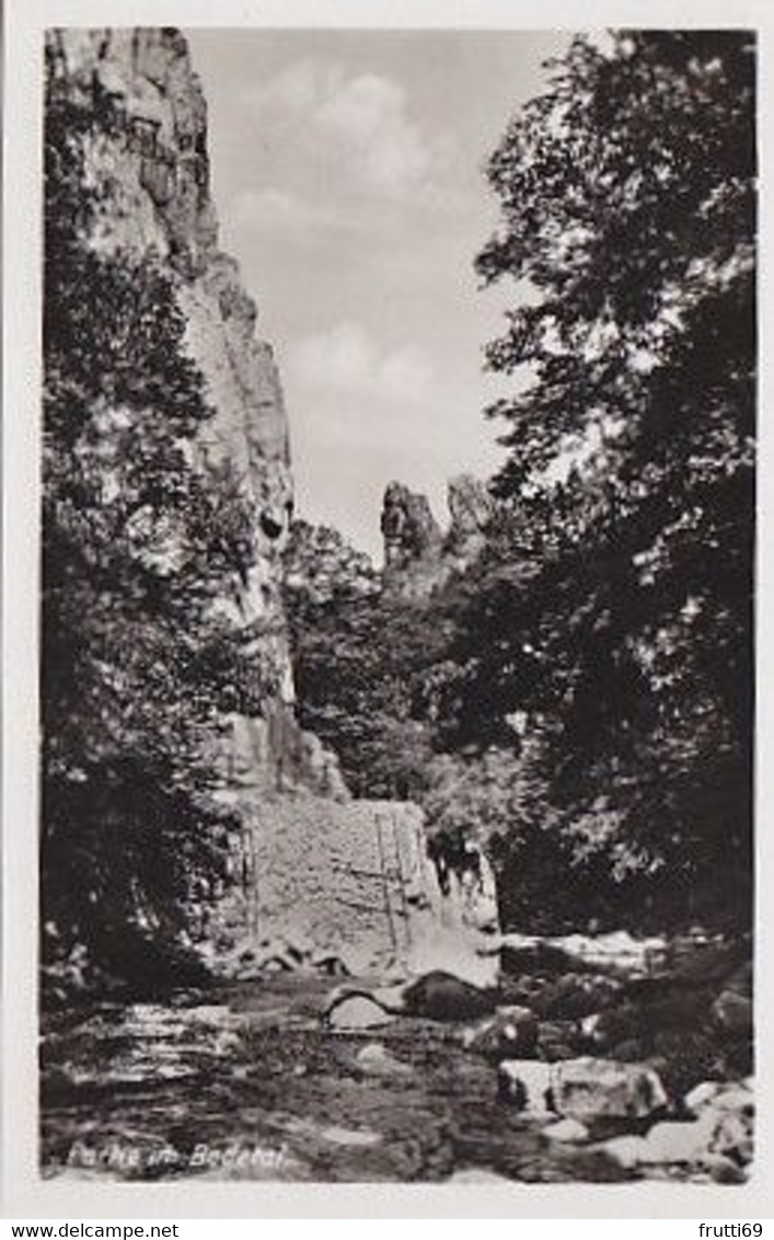 AK 070220 GERMANY - Partie Im Bodetal - Unterharz