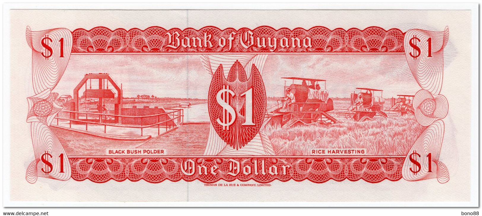 GUYANA,1 DOLLAR,1983,P.21e,UNC - Guyana