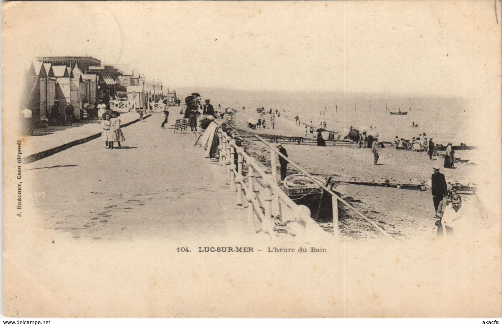 CPA LUC-sur-MER L'Heure Du Bain (1227442) - Luc Sur Mer