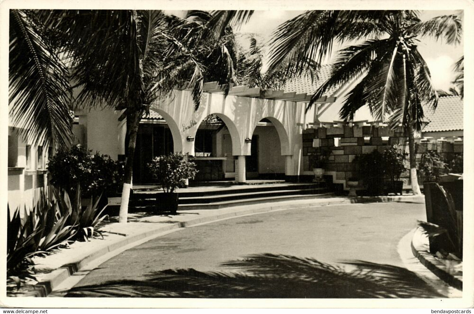 Aruba, N.A., PALM BEACH, Resort Hotel (1960s) RPPC Postcard - Aruba