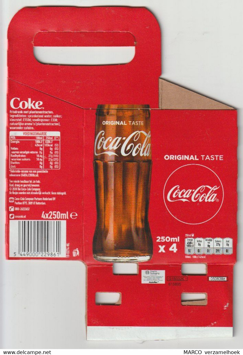 Coca-cola Company COKE Papieren Flessenhouder - Other & Unclassified