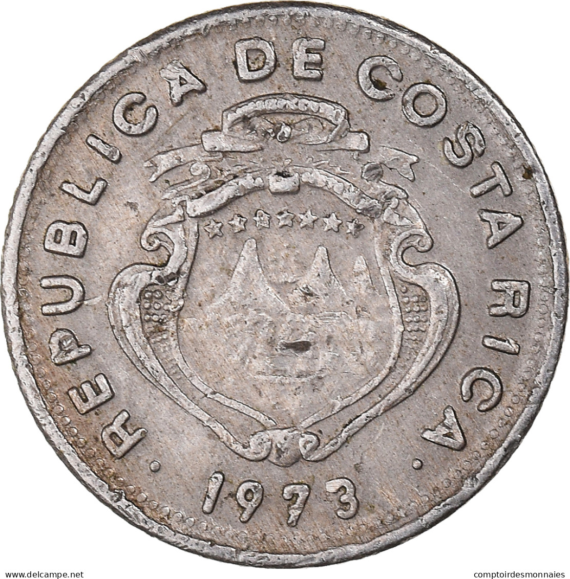 Monnaie, Costa Rica, 5 Centimos, 1973 - Costa Rica