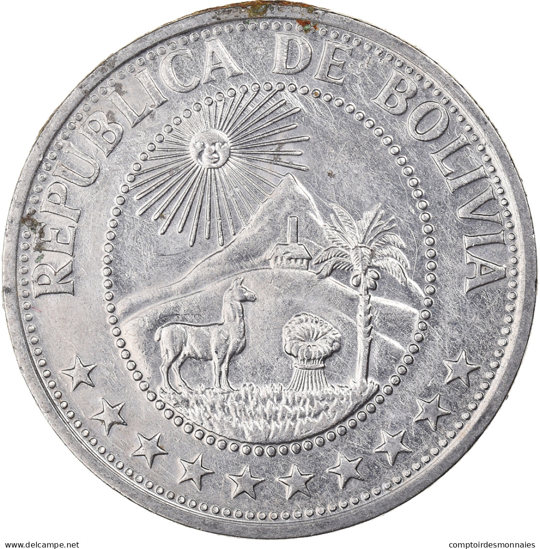 Monnaie, Bolivie, Peso Boliviano, 1980 - Bolivie