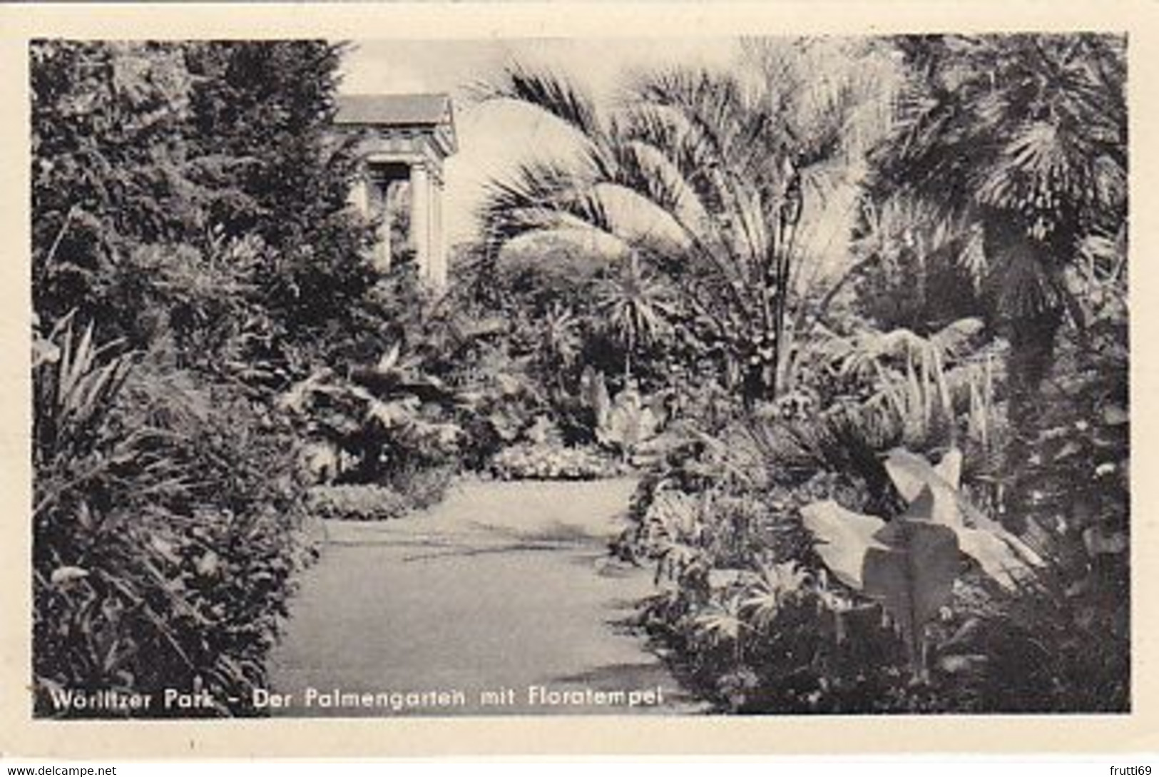 AK 070260 GERMANY - Wörlitzer Park - Der Palmengarten Mit Floratempel - Woerlitz