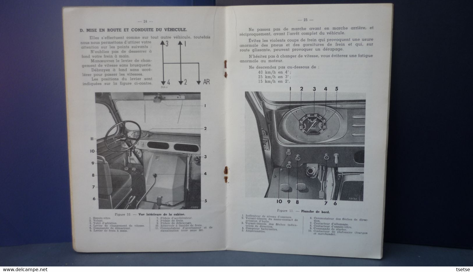 Camionette Renault Type R 2065  - Notice D'entretien - 1957 - 48 Pages - Camions