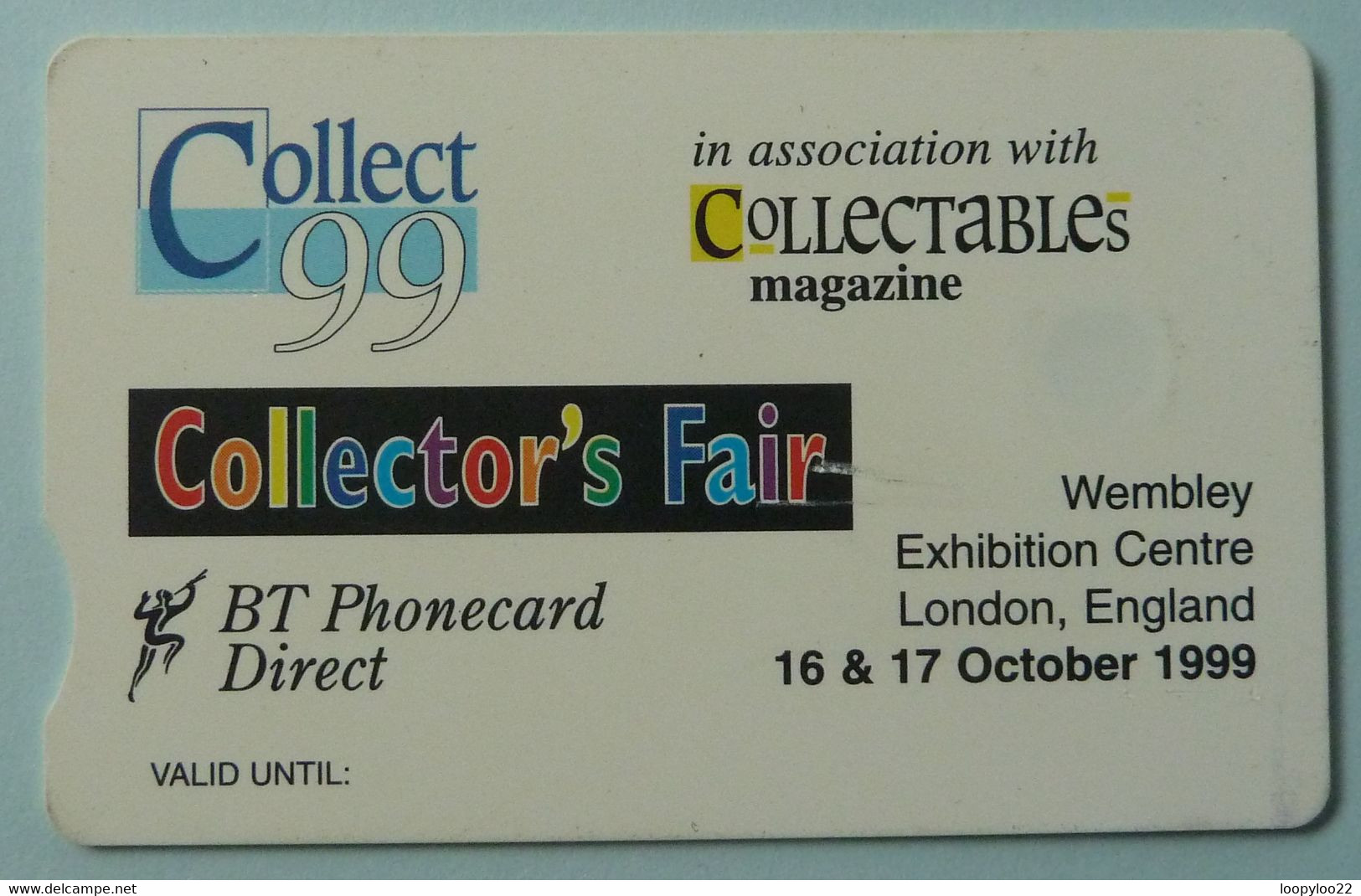 UK - Great Britain - BT - Chip - Collect 99 - Collector's Fair Wembley - £5 - Otros & Sin Clasificación