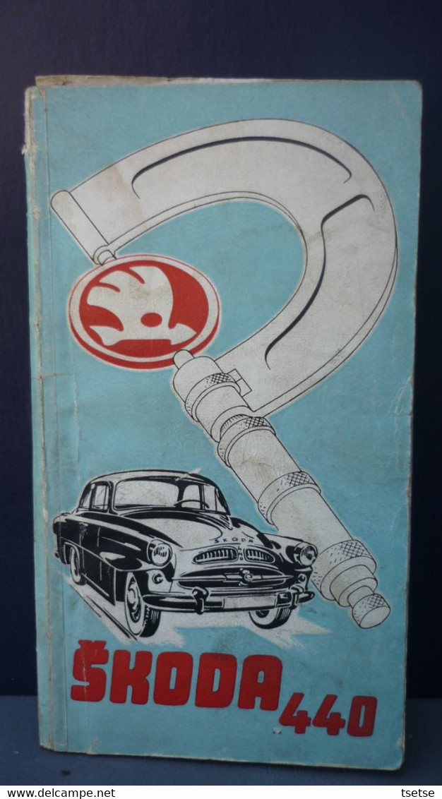 Skoda 440 / Molotov - Praha-Tchecoslovaquie  - Notice D'entretien - 72 Pages - Cars