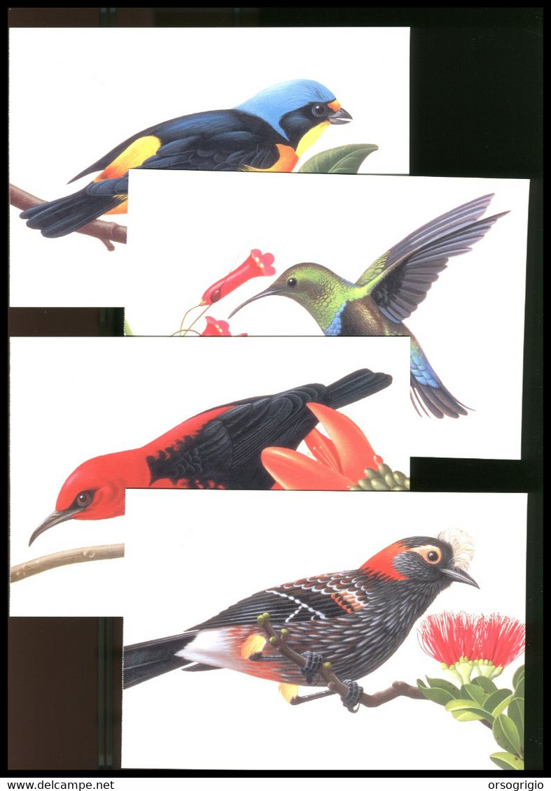 USA - N° 4 Cartolina Intero Postale  BIRDS - 1981-00