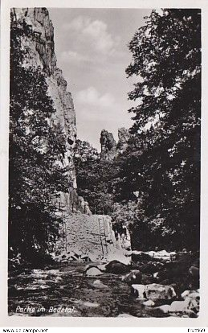 AK 070300 GERMANY - Partie Im Bodetal - Unterharz