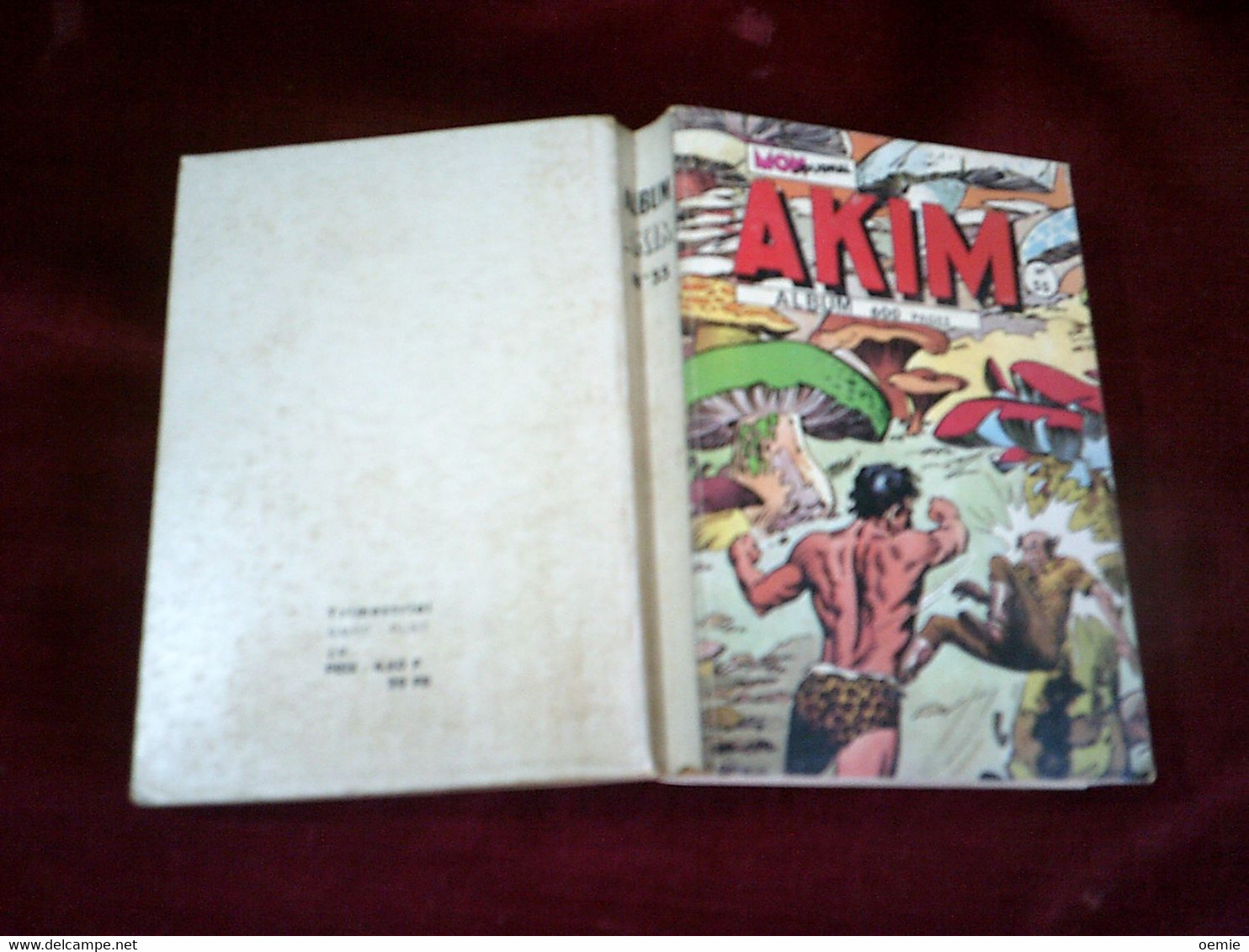 ALBUM  AKIM    N°  55   ( 1973 )  DU N° 333 A 338 - Akim