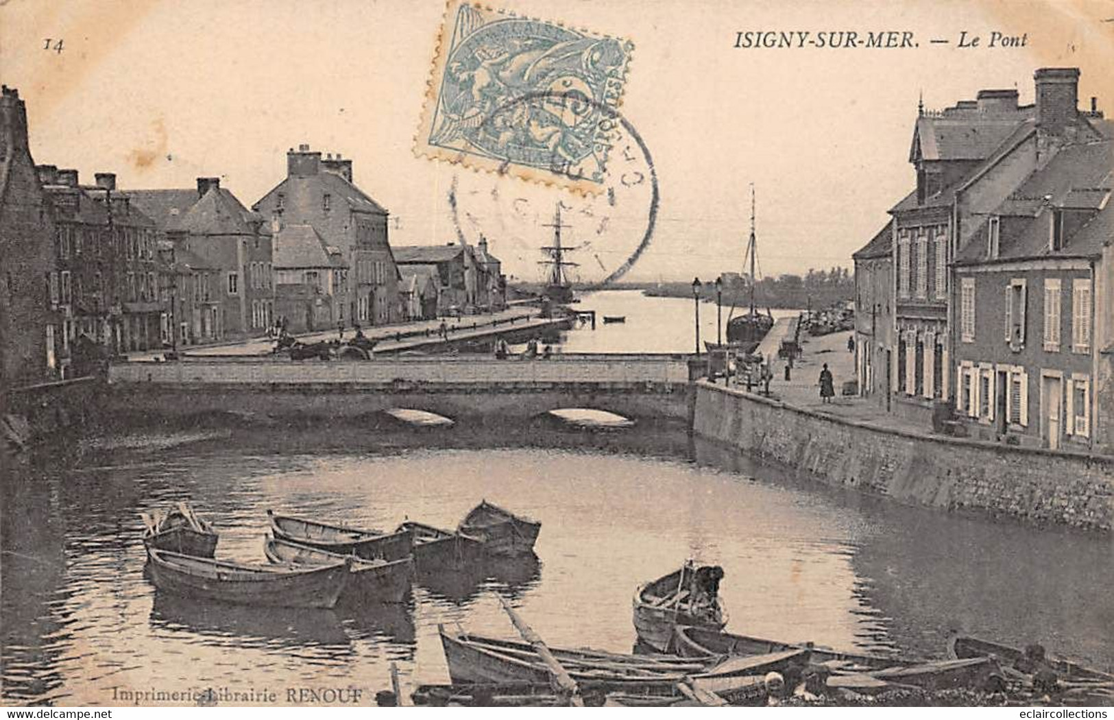 Isigny Sur Mer         14         Le Pont             (voir Scan) - Autres & Non Classés