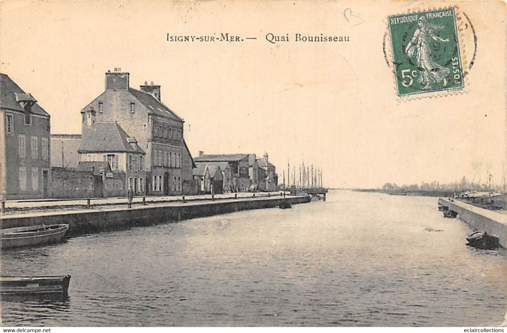 Isigny Sur Mer         14       ,  Quai Bounisseau              (voir Scan) - Autres & Non Classés