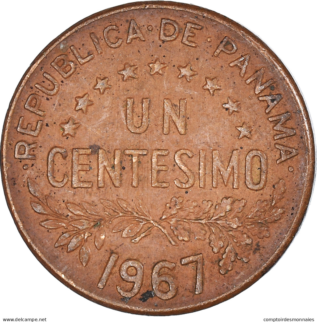 Monnaie, Panama, Centesimo, 1967 - Panama