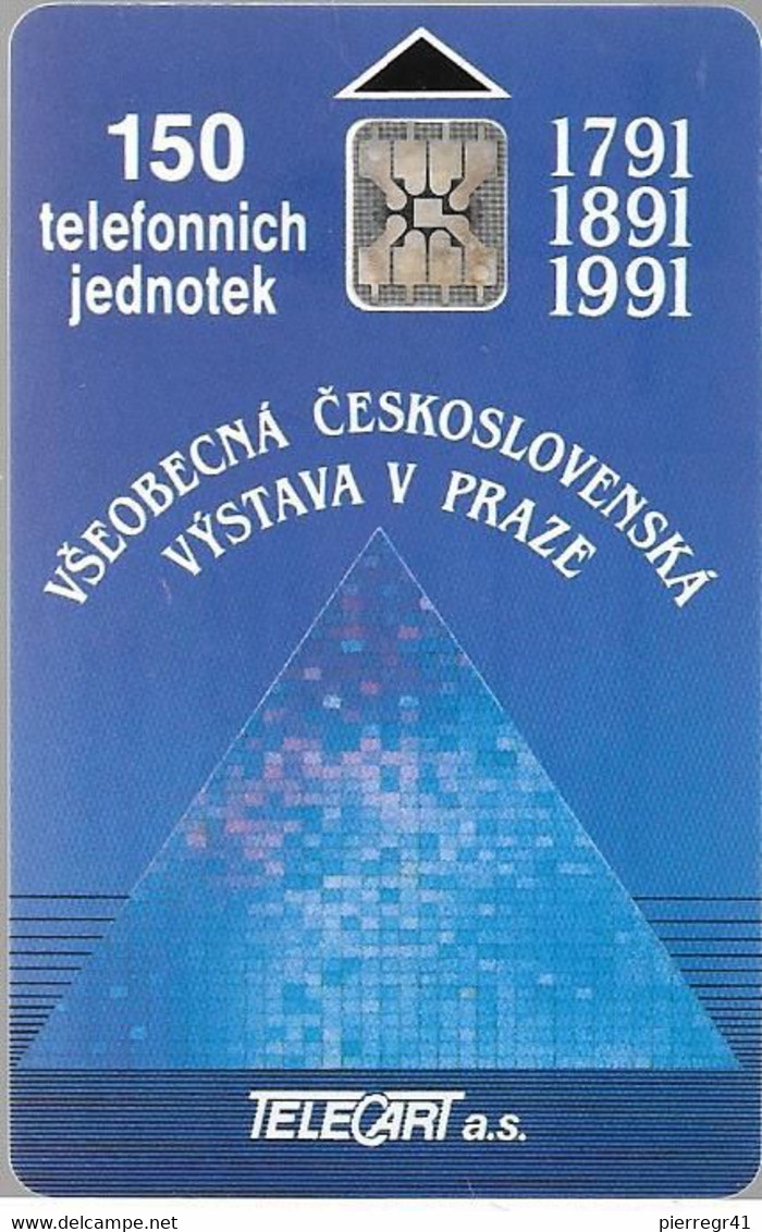 CARTES-1991-TCHECOSLOVAQUIE-150U--PUCE SC5-5 Ge33138-Neuve-10000Ex-TBE/RARE - Checoslovaquia