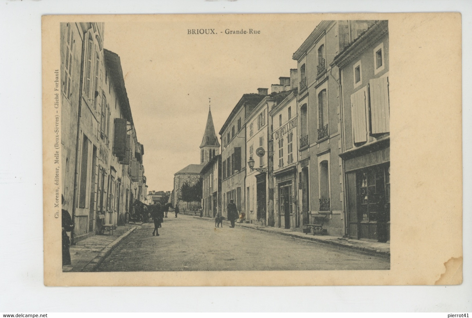 BRIOUX SUR BOUTONNE - Grande Rue - Brioux Sur Boutonne