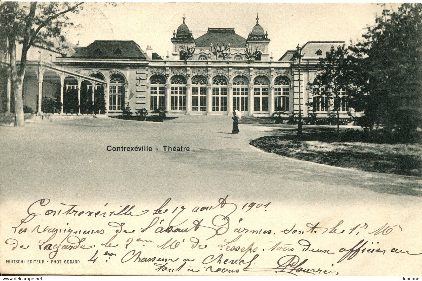 CPA -  CONTREXEVILLE -  THEATRE - Contrexeville