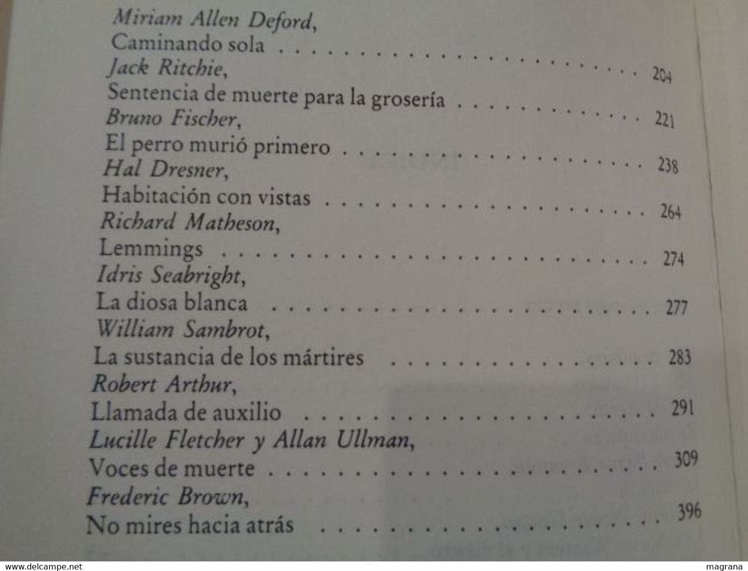 Prohibido a los nerviosos. Alfred Hitchcock. Círculo de lectores. 1989. 415 páginas.