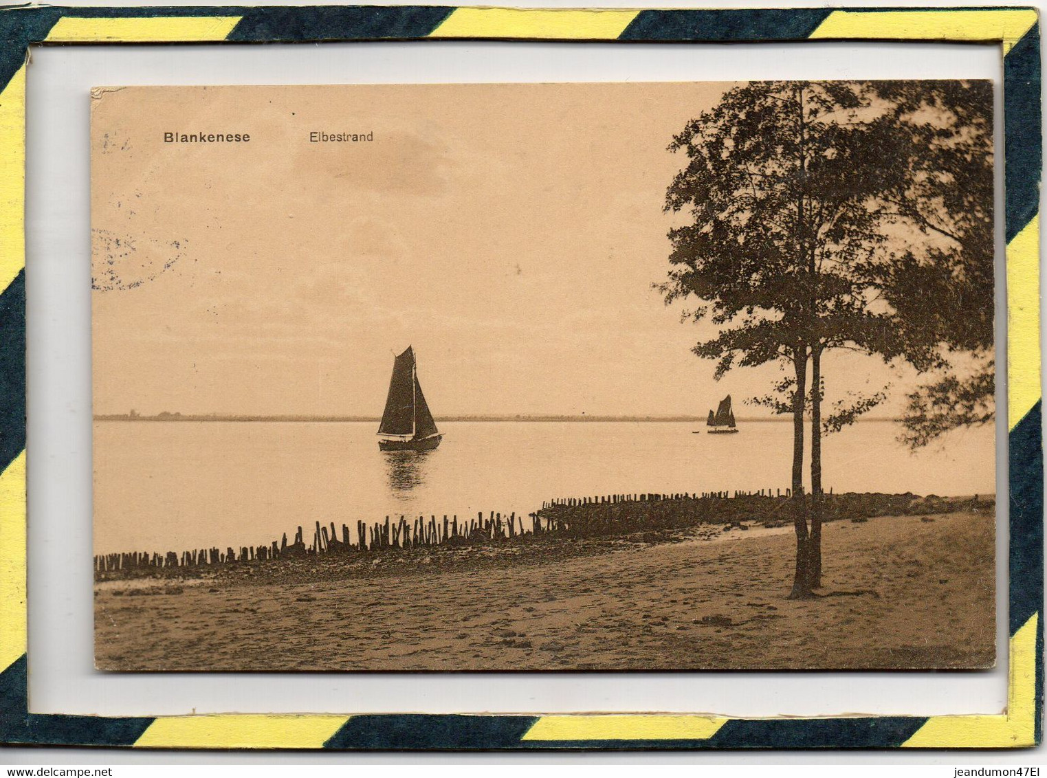 BLANKENESE - ELBESTRAND. CIRCULEE EN 1915 - Blankenese