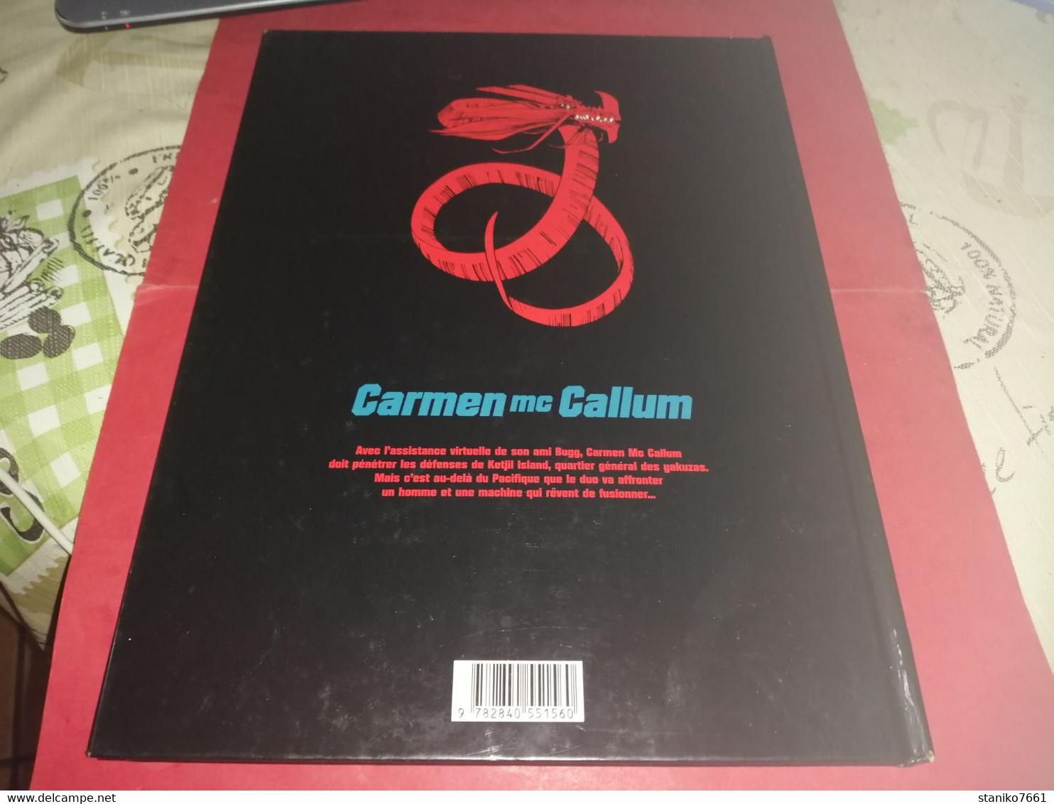 BANDE DESSINE CARMEN MC CALLUM 3 INTRUSIONS NEOPOLIS GESS DUVAL RABAROT DELCOURT 1997 - Altri & Non Classificati