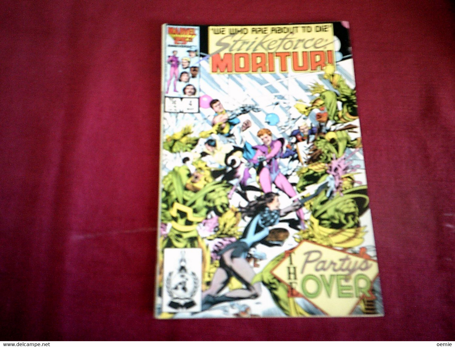 STRIKEFORCE  MORITURI   N° 4 MAR   1987 - Marvel